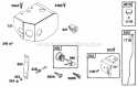 Part Location Diagram of 223825 Briggs and Stratton Strap Support